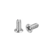 M1.4x3.5mm Laptop Computer Screws 2.5mm Dia Phillips Head Screw Silver 50pcs