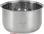 Compatible with Zojirushi NS-TSC10 Multi-Purpose Rice Cooker 304 Stainless Steel Rice Cooker Liner Replacement Inner Pot.
