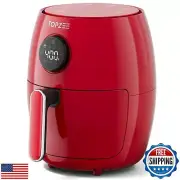 Small Compact Air Fryer, 2.1QT, 4-in-1 Small Mini Airfryer, Bake, Roast, Rehe