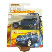 2018 Matchbox 50th Superfast #04 '18 RANGE ROVER LWB Blue