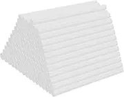 100 PCS Hot Glue Sticks, Mini Hot Glue Gun Sticks, Multipurpose Hot Melt Glue Gun Sticks for Kids Adults DIY Art Craft Sealing Repairing Decoration (10X0.7CM)