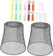 Kisangel Pack Strawberry Plant Protector Iron Seedling Protective Cover Garden Plant Tent for Vegetables