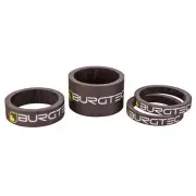 Burgtec Carbon Stem Spacer Kit - Burgtec Black