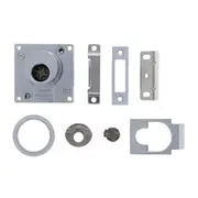 Carbine Cupboard Modular Lock Bolt No Cylinder Satin Chrome CCL-1NCSC-NS