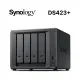 【Synology 群暉科技】搭HAT3300 6TB x2 ★ DS423+ 4Bay NAS 網路儲存伺服器