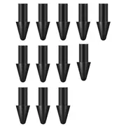 12-Pack Replacement Nibs for Remarkable Paper Pro Pen, -Carbon-Filled Tips for Precise Writing & Sk Black