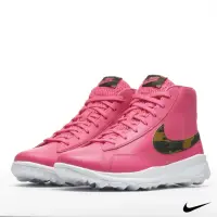 在飛比找momo購物網優惠-【NIKE 耐吉】GOLF女中筒高爾夫球鞋(迷彩/桃8187