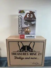 Goomba Super Mario Amiibo Nintendo Figure Brand New Factory Sealed(R844)