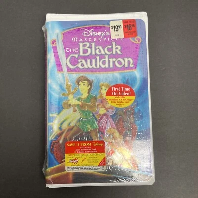 The Black Cauldron (VHS, 1998)