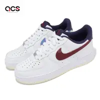 在飛比找Yahoo奇摩購物中心優惠-Nike Air Force 1 07 男鞋 白 藍 紅 A