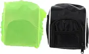 Toddmomy 2Pcs Bike Front Bag with Rain Cover Folding Bike Accessories Stylish Handlebar Pouch Durable Storage for Cyclists