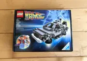 NEW: LEGO 21103 / Back to the Future / DeLorean Time Machine / MINT