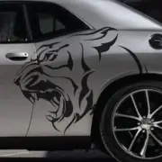 x2 Panther Cat Jaguar Fits Dodge Challenger Vehicle Graphic Decal Sticker Truck