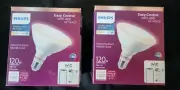 Philips 120W Equiv LED Smart Wi-Fi Tunable White Light Bulb Wiz Bluetooth 2 Pack