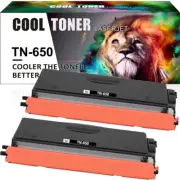 2Pack TN-650 Toner Cartridge Compatible with Brother MFC-8890DW 8480DN HL-5340D
