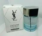 Yves Saint Laurent L'Homme Cologne Bleue 3.3oz/100ml Men's EDT Dented Box