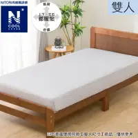 在飛比找momo購物網優惠-【NITORI 宜得利家居】進階涼感 伸縮床包 N FIT 