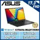(改機升級)ASUS Vivobook K3704VA-0042K13500H 搖滾黑 8G+8G