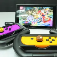 在飛比找momo購物網優惠-【Dobe】副廠 For Switch Joy Con 賽車