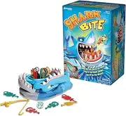 Pressman Shark Bite - Roll The Die and Fish for Colorful Sea Creatures Before The Shark Bites Game! - Trilingual