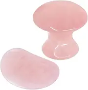 2Pcs Jade Scraping Boards for Massage Tools High Grade Jade Facial Tool for Safe Smooth Skin Care Lightweight Portable Design