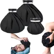 (3 Pack) Hot & Cold Reusable Ice Bags,Hot Bag Packs for Injuries,First Aid Ice B