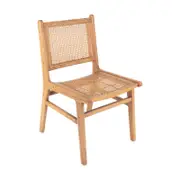 Breeze Djawa Solid Teak and Natural Cane Chair
