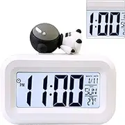 Electronic Clock, Eye Protection Clear Display Cute Electronic Clock for Bedroom (Spaceman)
