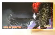 AMADA 1996 GODZILLA KING OF THE MONSTER WIDE C C 61 GODZILLA 1989 W BIOLLANTE 89