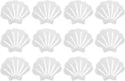 RORPOIR Shell Shape Stickers 12 Pack Non Slip Adhesive Tape Waterproof Bath Stickers for Tub Shower and Toilet