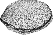 [Healeved] Black Lace Hat for Women Lightweight Summer Mesh Beanie to Conceal White Hair Elegant Crochet Cap for Large Head Outdoor Headwear for Spring and Summer