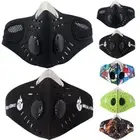 Anti-Smoke Haze Face Mask Outdoor Cycling Running Breathable Reusable Face Cover
