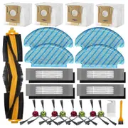 Accessories for Deebot OZMO N8/ N8+/N8 Pro/T8/T8+/T8 /T9/ T9+ Vacuum Cleaner, T8 Replacement Parts Includes