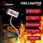 fire supercharger fan | bbq dragon charcoal starter grill firestart lighter pack