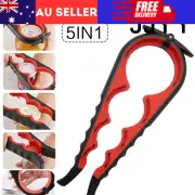 5-In-1 Multipurpose Opener Jar Can Lids Bottle Cap Twister Opener Easy Grip