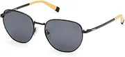 [Timberland] TB00048 01D Shiny Black 53/17/140 Teen Sunglasses, 01d Shiny Black, 53/17/140