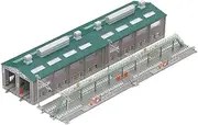 TOMIX N Gauge Engine District Rail Extension Part 91037 Model Train Supplies
