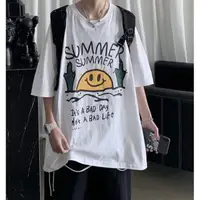 在飛比找蝦皮購物優惠-Oversize SUMMER M557 KL SHOP T