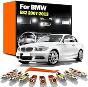 17Pcs LED Interior Map Door Roof Light Bulb Kit, For BMW 1 Series E82 18d 118i 120i 120d 123d 125i 125se 128i 2007-2013