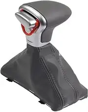 Gear Shift Knob Automatic Gear Shift Lever Integrated Gear Head Suitable for A4 B8 A5 Q5(Gray)