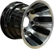 TDR Rear Rim for 22x11-10" Tyres - 10" Inch Rim for 200cc 250cc Quad Dirt Bike ATV Buggy