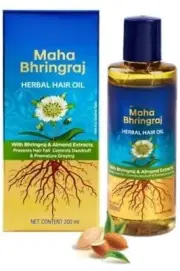 Maha Bhringraj Herbal Hair Oil 200 Ml