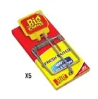 The Big Cheese FRESH BAITED MOUSE TRAP Refillable Quicker Catch Fast RAT MICE x5