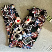 Dogs playing poker jogger pants by Fresh Prints of Bel-Air Small