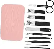 minkissy Complete Manicure Set Pcs Nail Clippers Women's Nail Care Tool Travel Size Professional Pedicure Kit