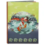 Lantern Studios Nelly Ryan Hardcover A5 Journal Stationery Notebook Koi Fish