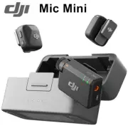 DJI Mic Mini, 400m Wireless Lavalier Microphone System Video Recording TX+TX+RX
