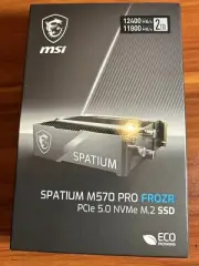 MSI Gaming SPATIUM M570 PRO PCIe 5.0 NVMe M.2 2TB FROZR Internal SSD
