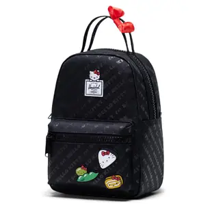 Herschel Nova Mini 迷你 Hello Kitty 聯名 黑 便當 飯糰 尼龍 凱蒂貓 小包 後背包