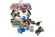 Bakugan Starter Pack 3-Pack, Fused Trox x Nobilious Ultra, Armored Alliance Collectible Action Figures